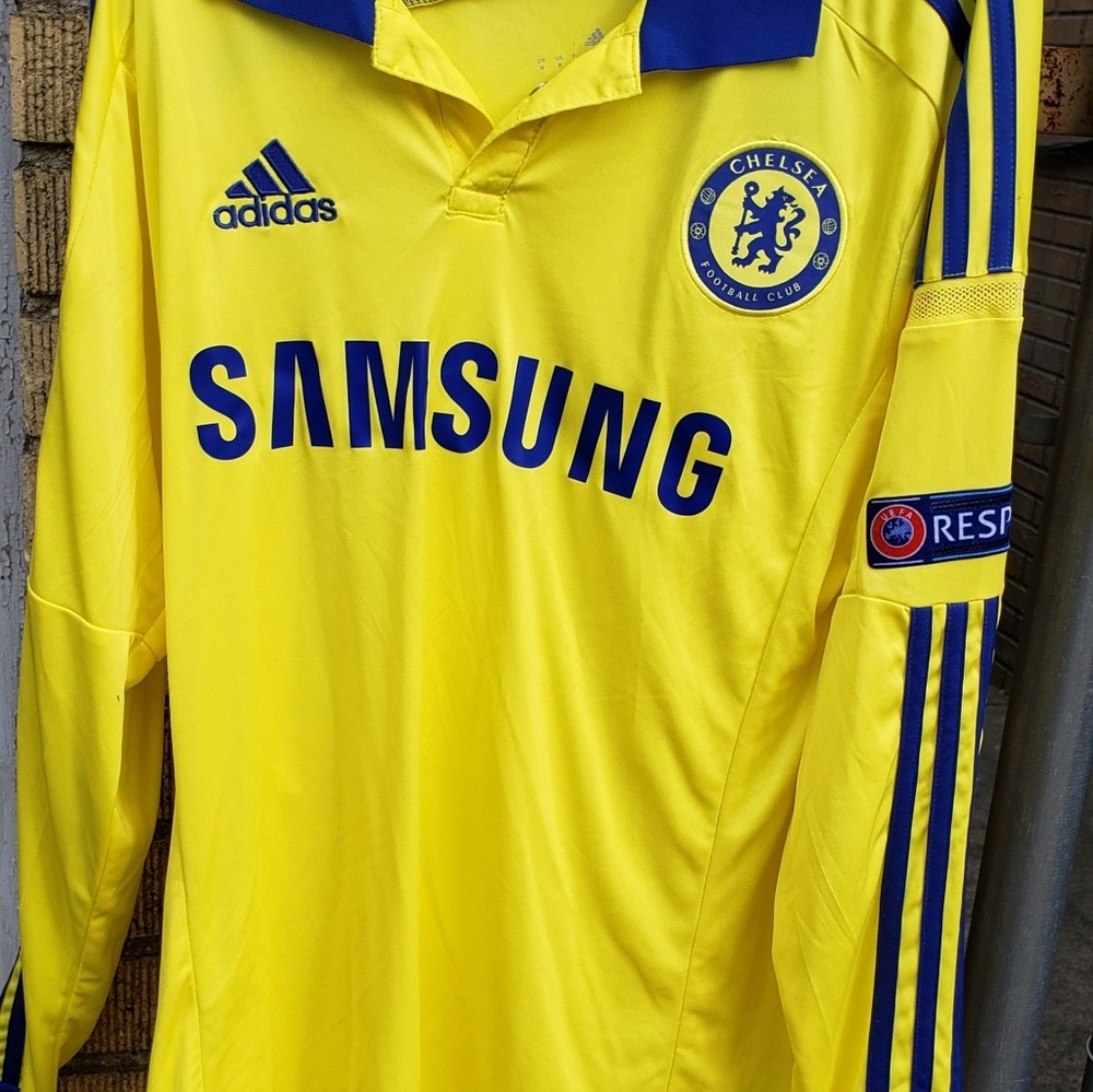 Adidas yellow Samsung top